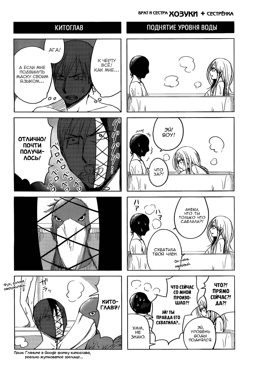 Манга Ходзуки-сан и его младшая сестрёнка Анэки - Глава 1 Страница 15
