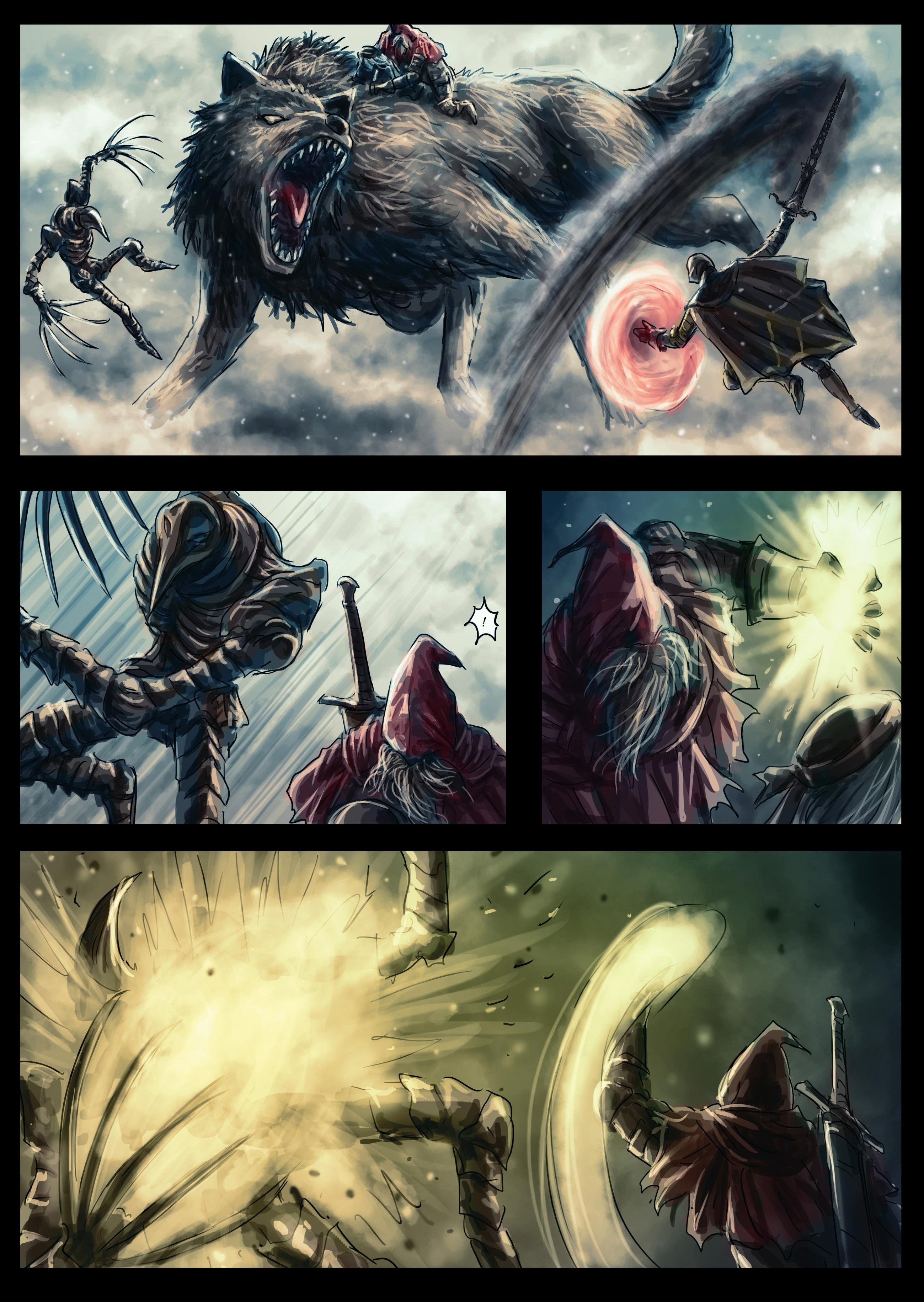 Манга Темные Души - Рыцарь-раб Гаэль - Глава 12 Страница 5