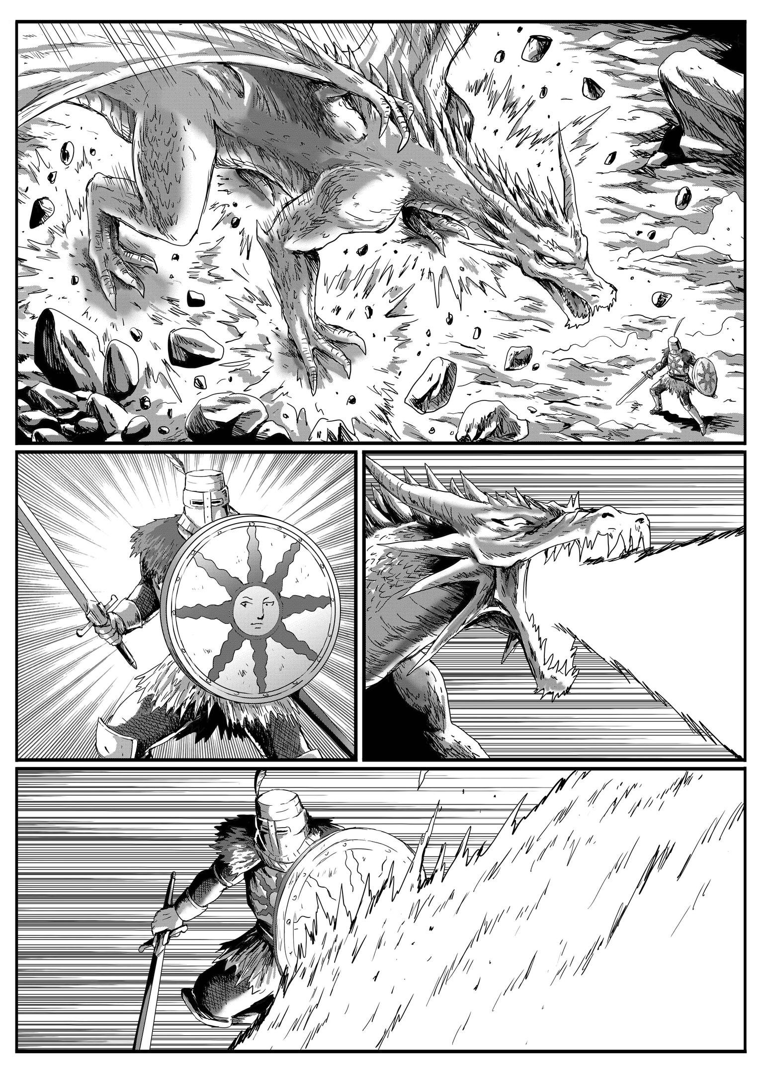 Манга Тёмные Души : Война древних драконов - Глава 8 Страница 4