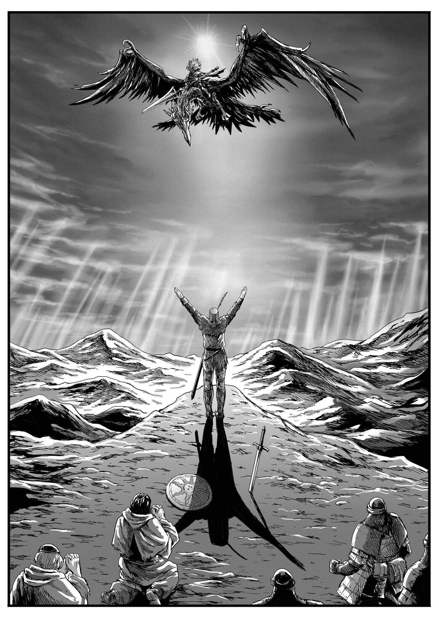 Манга Тёмные Души : Война древних драконов - Глава 8 Страница 10