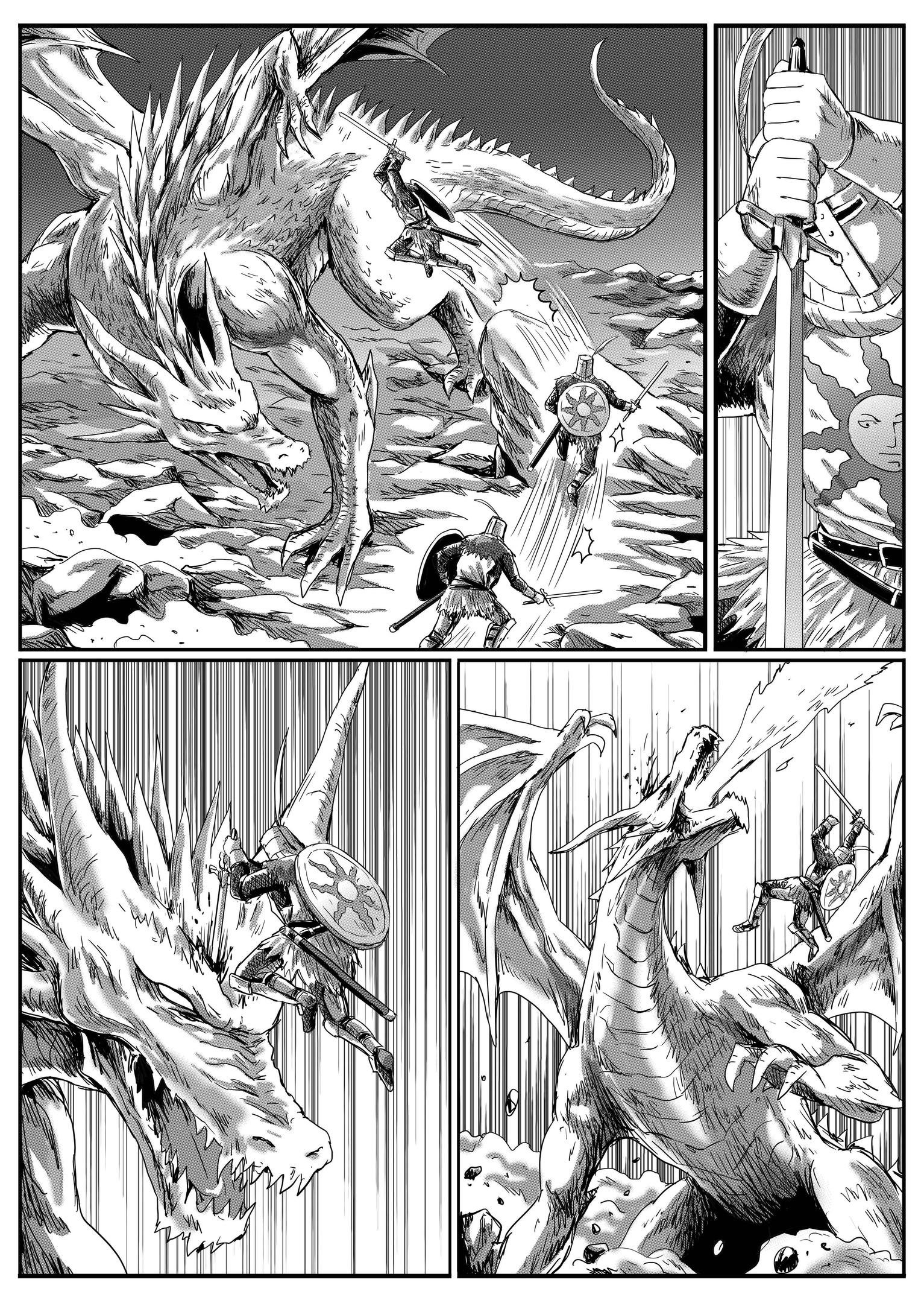 Манга Тёмные Души : Война древних драконов - Глава 8 Страница 5