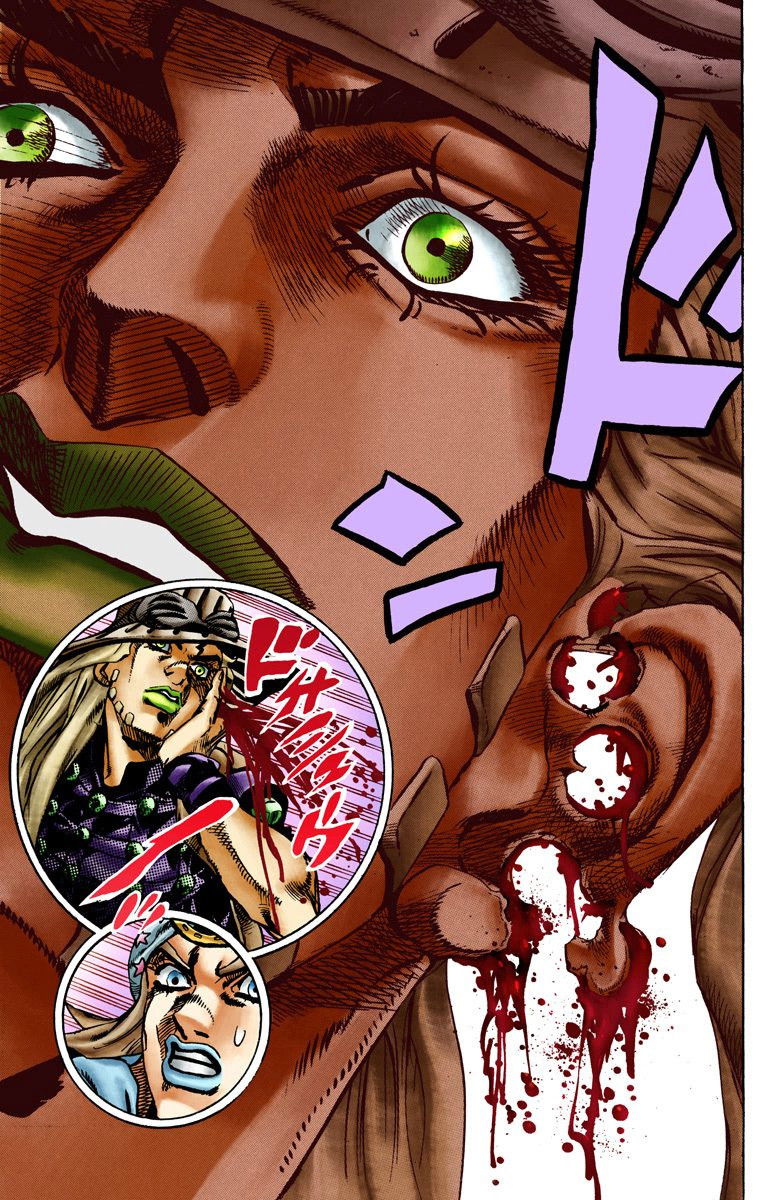 Манга Невероятные Приключения ДжоДжо Часть 7: Steel Ball Run (Цветная версия) - Глава 14 Страница 7