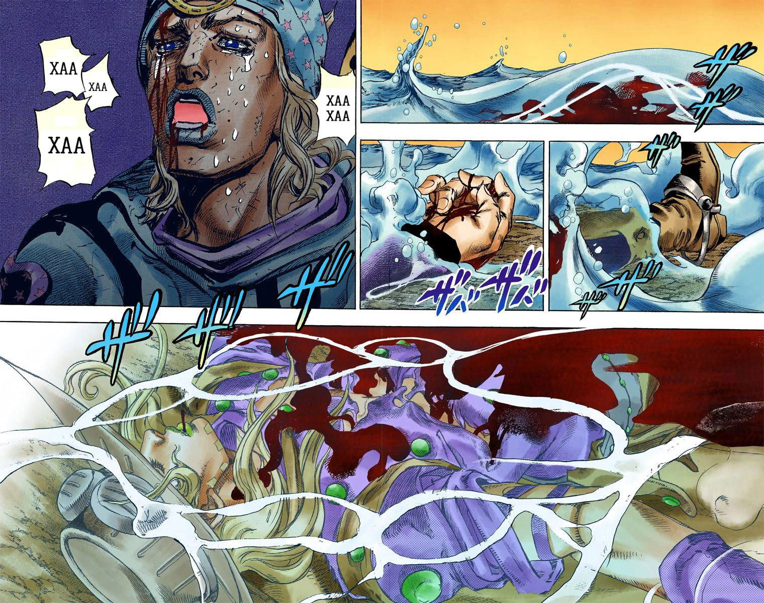 Манга Невероятные Приключения ДжоДжо Часть 7: Steel Ball Run (Цветная версия) - Глава 85 Страница 5