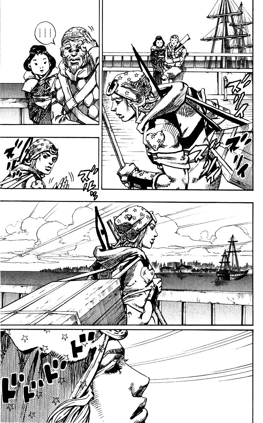 Манга Невероятные Приключения ДжоДжо Часть 7: Steel Ball Run (Цветная версия) - Глава 95 Страница 37