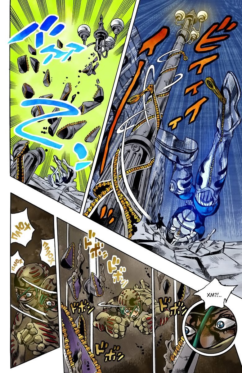 Манга Невероятные Приключения ДжоДжо Часть 5: Золотой ветер - Глава 127 Страница 8