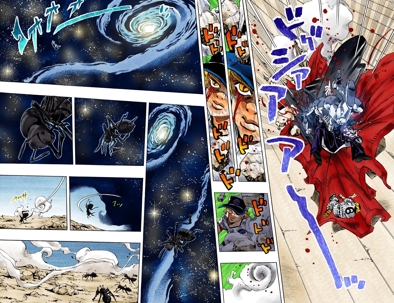 Манга Невероятные Приключения ДжоДжо Часть 6: Каменный океан - Глава 158 Страница 11