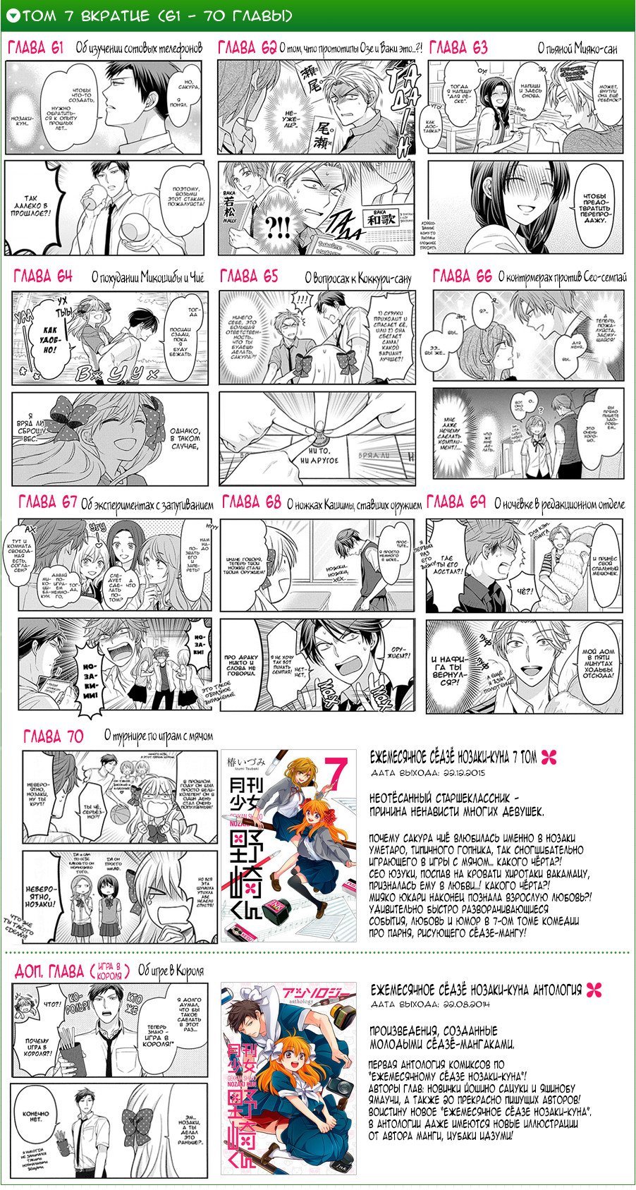 Манга Ежемесячное сёдзё Нодзаки-куна - Глава 82 Страница 13