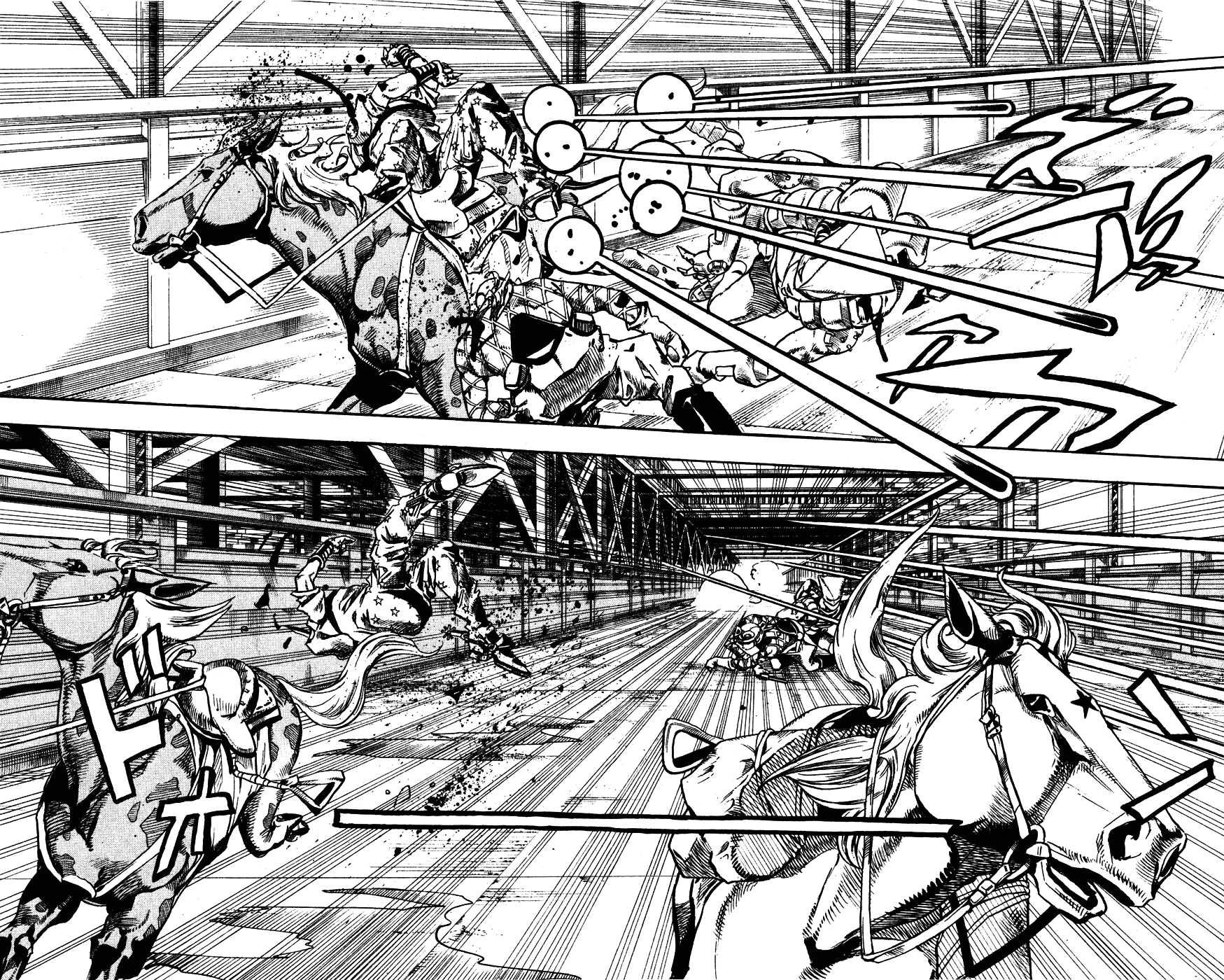 Манга Невероятные Приключения ДжоДжо Часть 7: Steel Ball Run - Глава 94 Страница 10