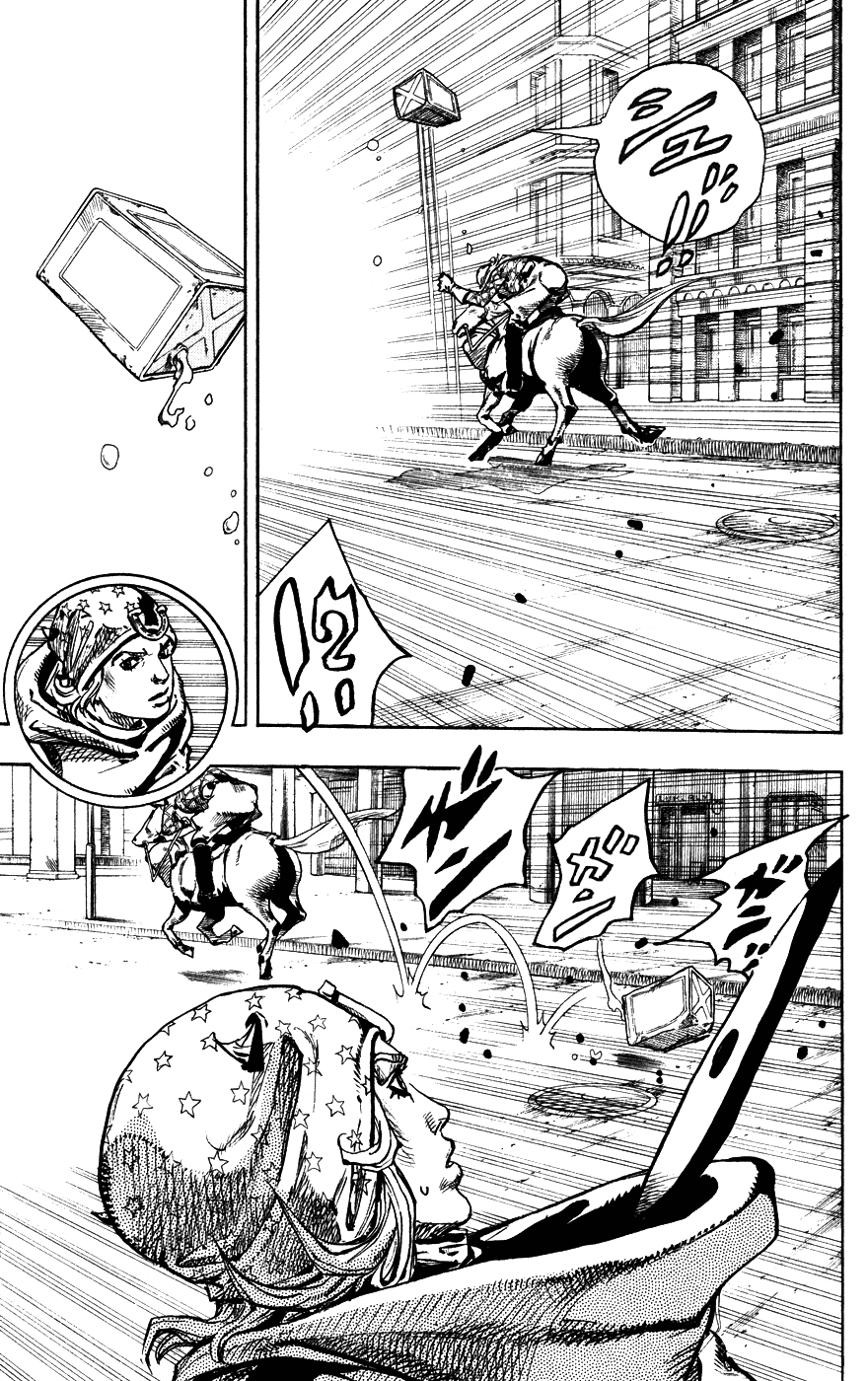 Манга Невероятные Приключения ДжоДжо Часть 7: Steel Ball Run - Глава 92 Страница 21