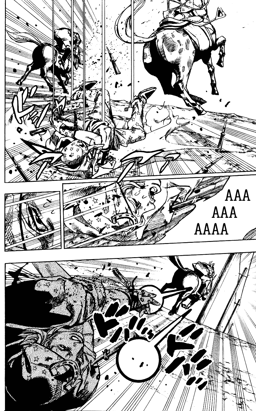Манга Невероятные Приключения ДжоДжо Часть 7: Steel Ball Run - Глава 91 Страница 13