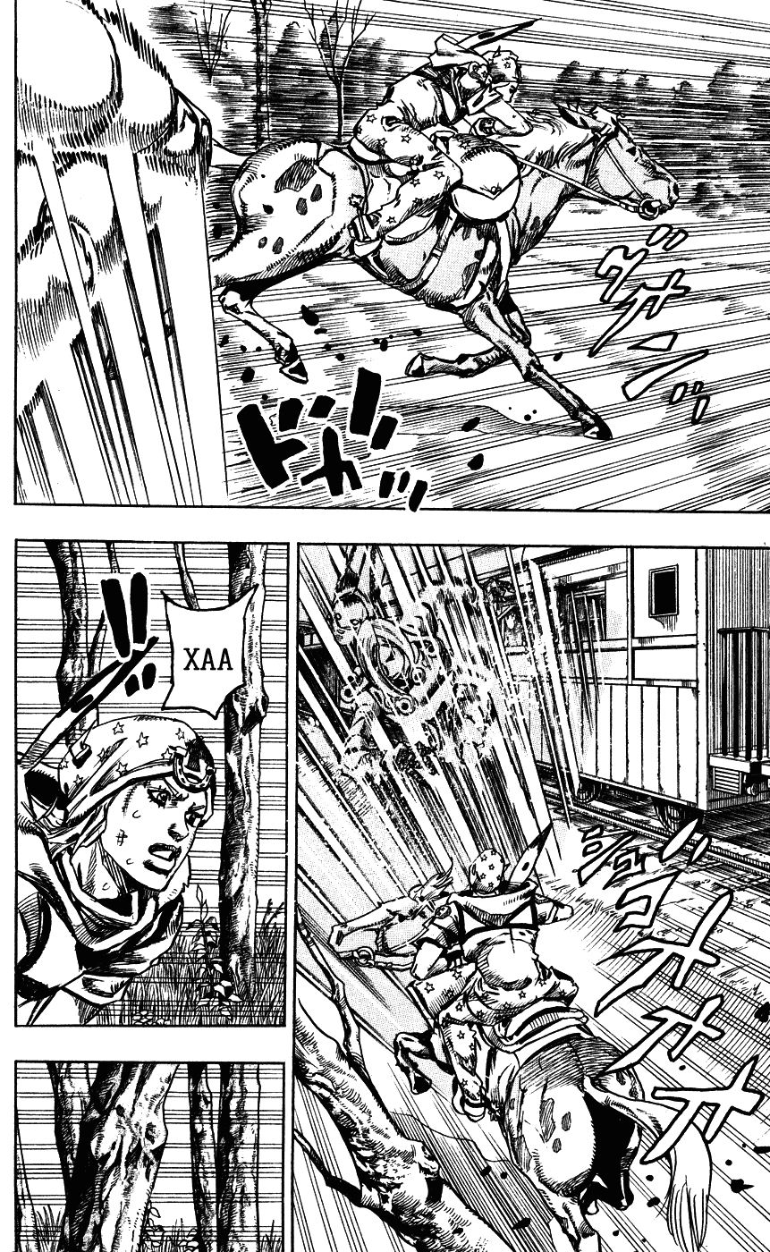 Манга Невероятные Приключения ДжоДжо Часть 7: Steel Ball Run - Глава 79 Страница 11