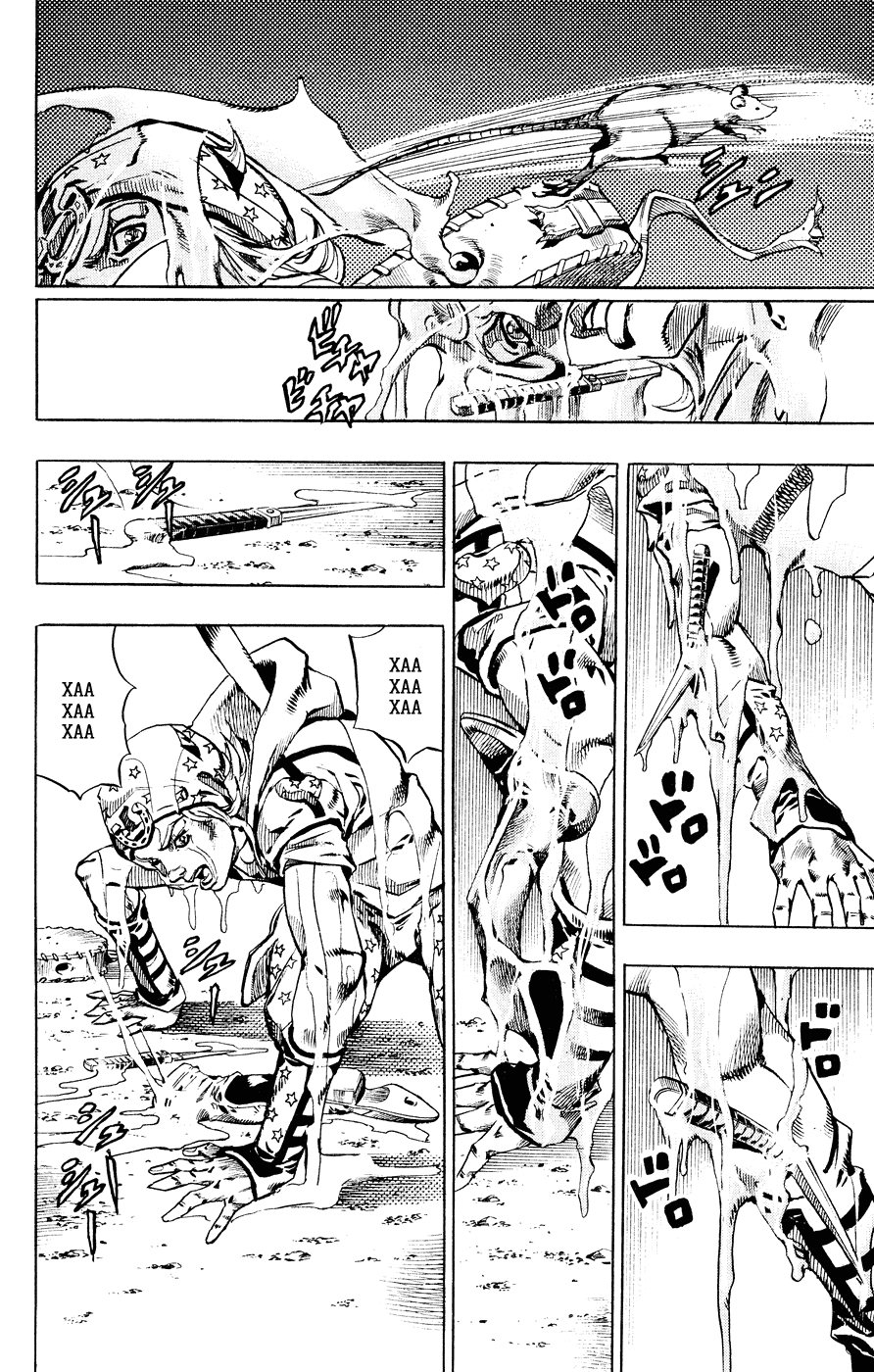 Манга Невероятные Приключения ДжоДжо Часть 7: Steel Ball Run - Глава 57 Страница 48