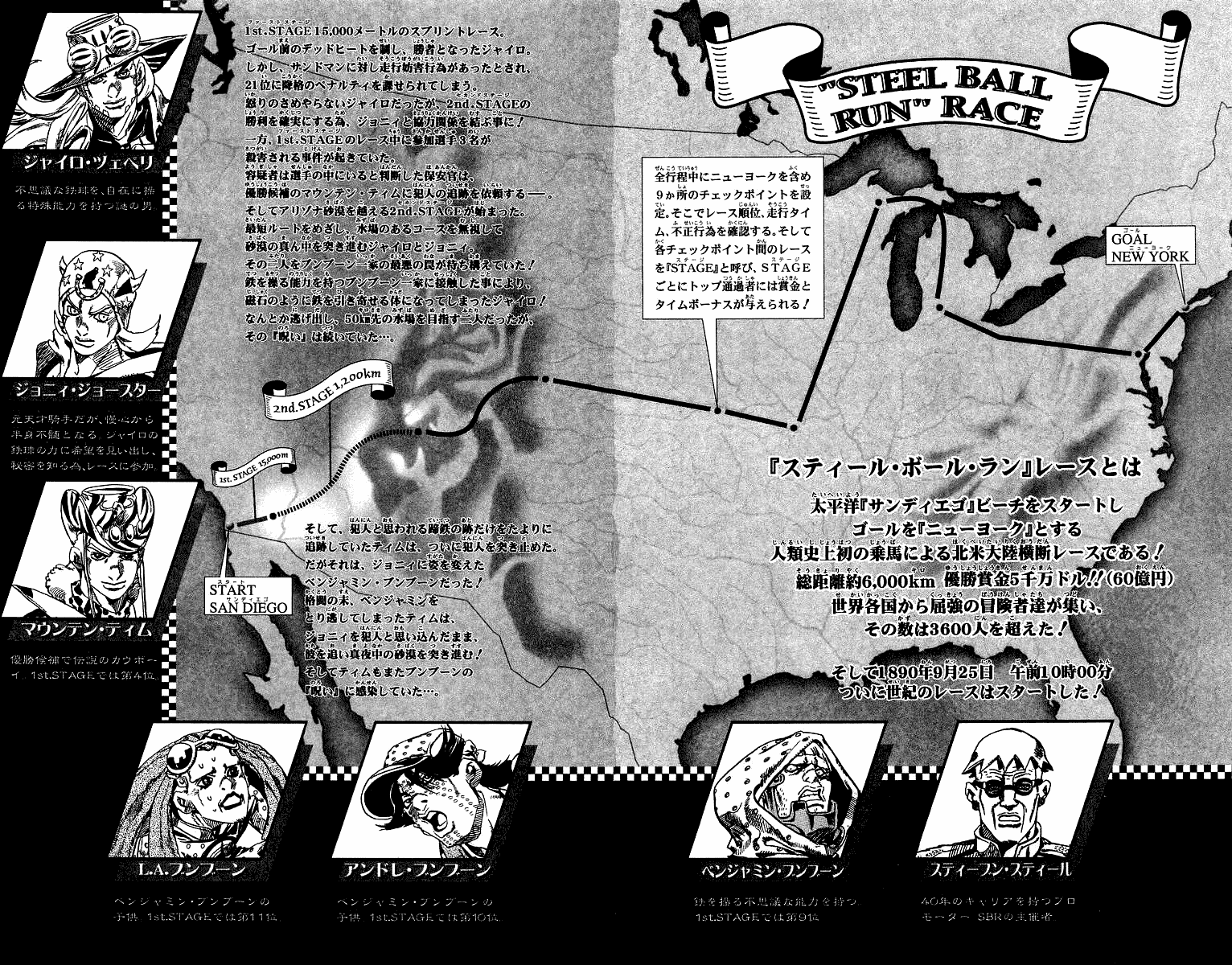 Манга Невероятные Приключения ДжоДжо Часть 7: Steel Ball Run - Глава 18 Страница 4