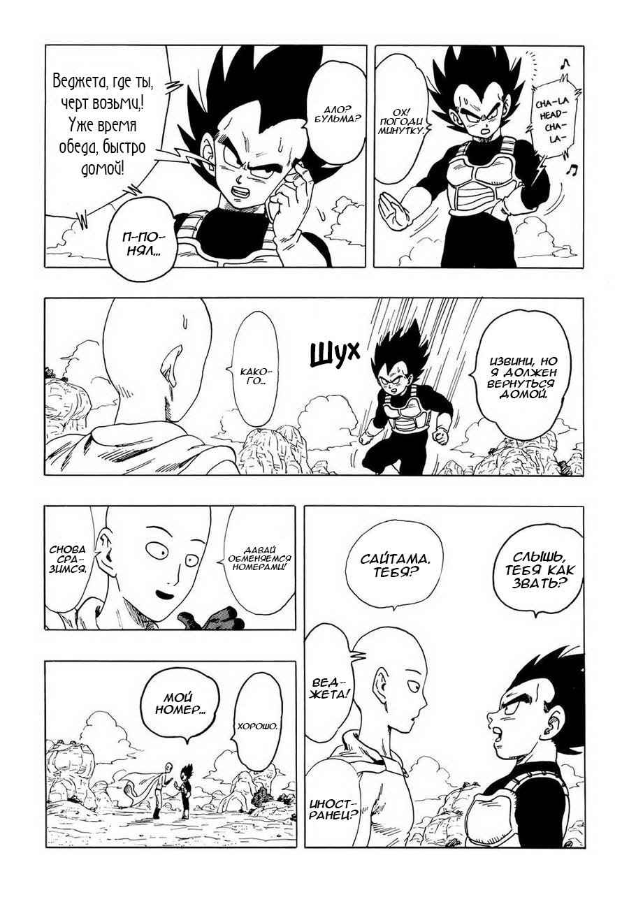 Манга Dragon Ball Z x One-Punch Man - Глава 1 Страница 17