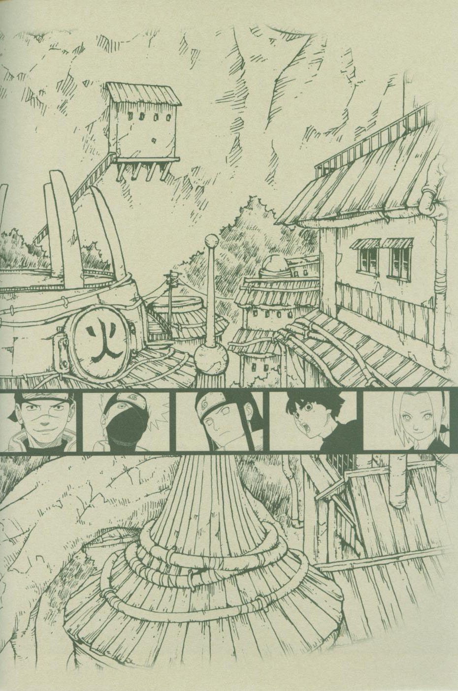 Манга Аниме "Наруто" - артбук "Узумаки" - Глава 1 Страница 138
