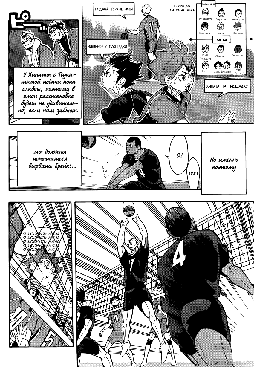 Манга Волейбол!! - Глава 284 Страница 11