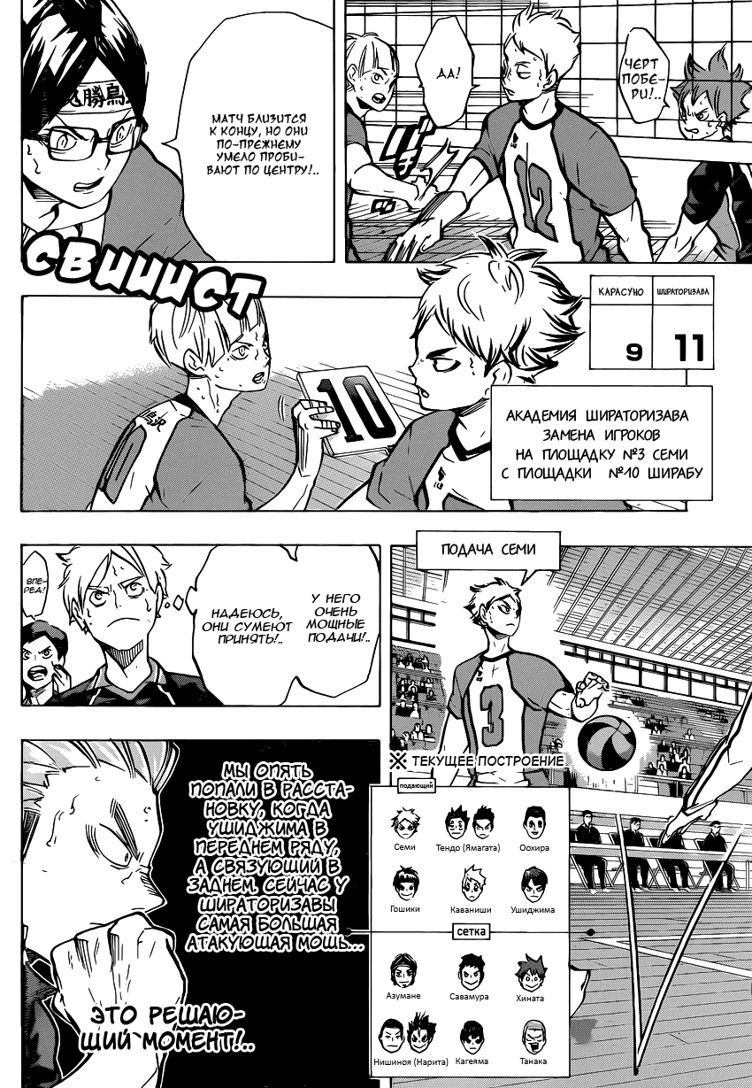 Манга Волейбол!! - Глава 181 Страница 6