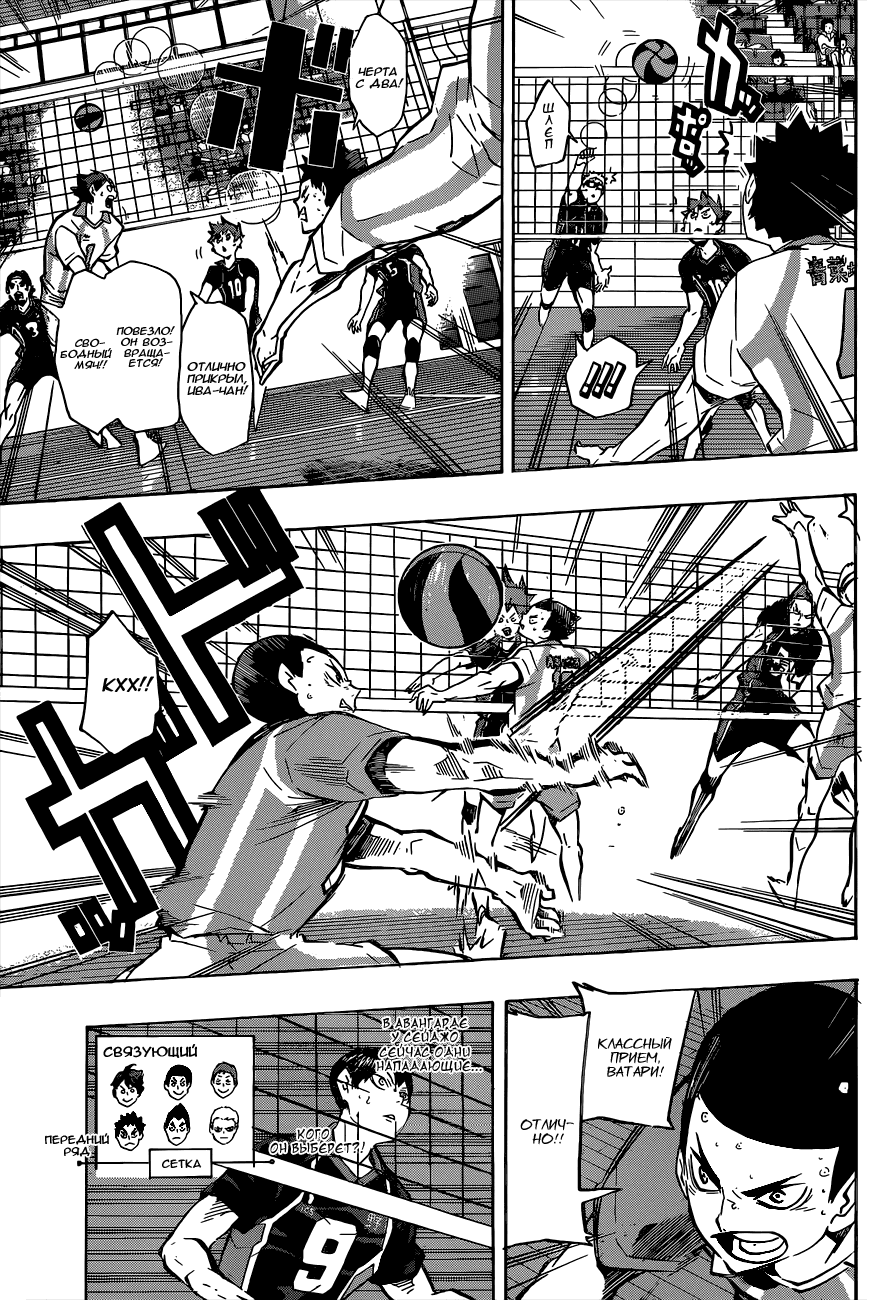 Манга Волейбол!! - Глава 132 Страница 8