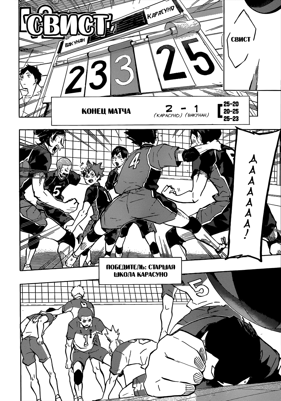 Манга Волейбол!! - Глава 125 Страница 4