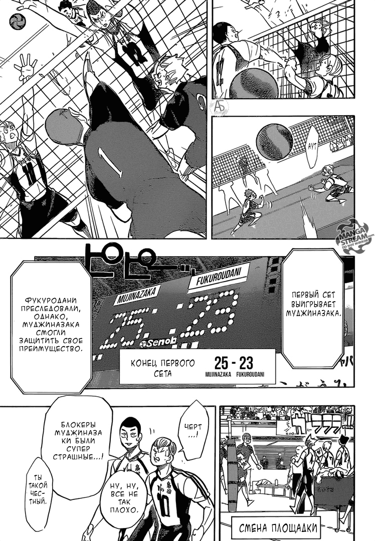 Манга Волейбол!! - Глава 333 Страница 12