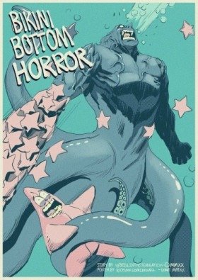 Мрачный Бикини Боттом - Постер