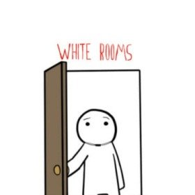 Белые комнаты - Постер